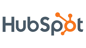 The logo for Hubspot, a software company specializing in marketing processes and training.